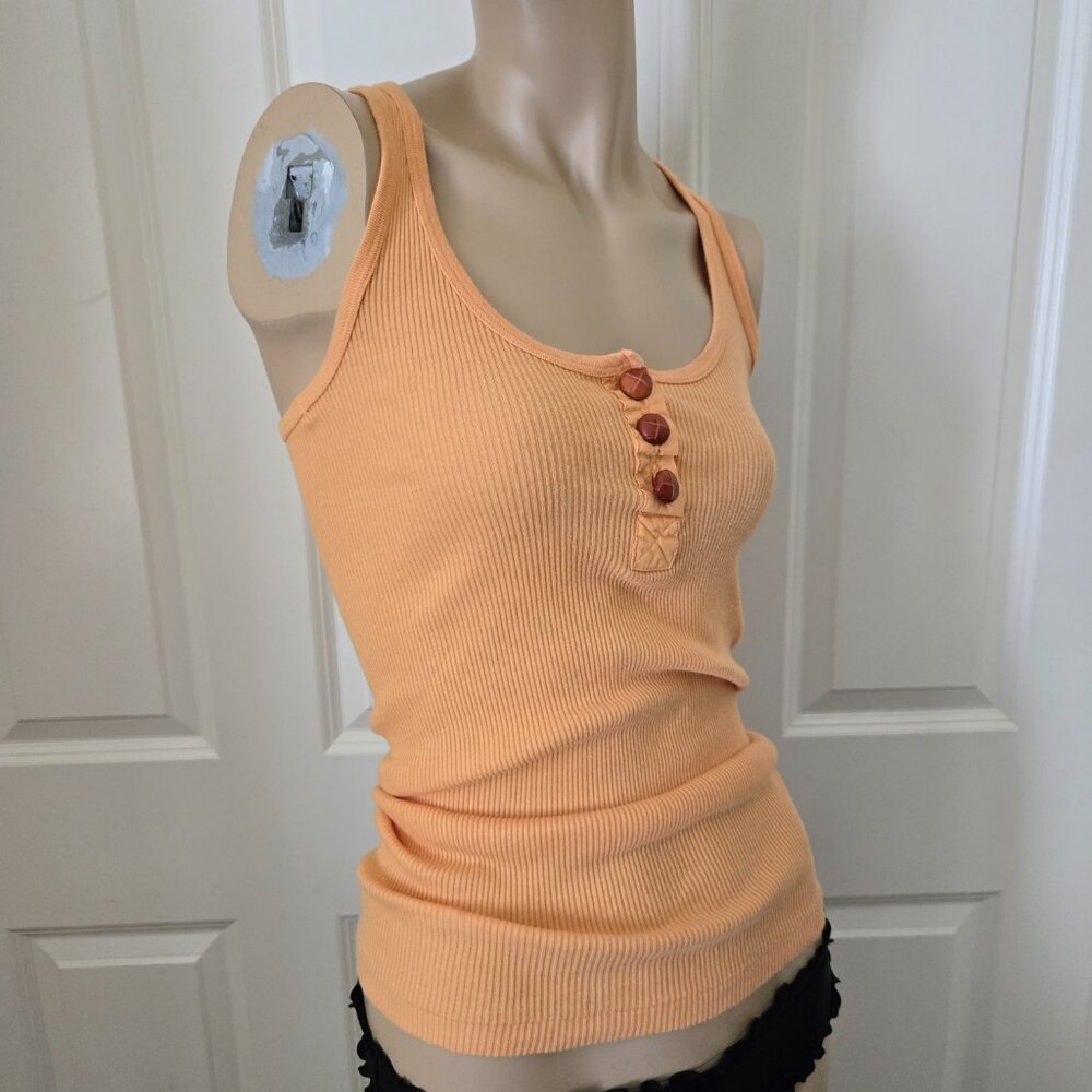 Mimi & Coco Racerback Ribbed Tank Top SZ S - Picture 4 of 9